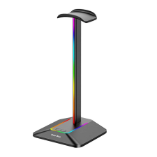 New Bee NB-Z8 Fejhallgató tartó USB-vel RGB fejhallgató állvány