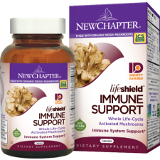 New Chapter LifeShield Immune Support, gyógygomba -- 60 db vitamin és táplálékkiegészítő