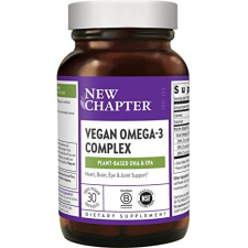 New Chapter Omega-3 Komplex, vegán, 30 db, New Chapter vitamin és táplálékkiegészítő