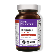 New Chapter WholeMega vadlazac olaj, omega 3,5,6,7,9, 60 db, New Chapter vitamin és táplálékkiegészítő