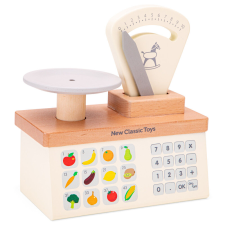 New Classic Toys Mérleg mozgó mutatóval gyümölcs képekkel fajáték New Classic Toys vásárlás