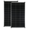 NEW ENERGY 18V 150W Napelem monokristályos 2 darabos szett 1230x670x35 mm monokristályos napelemmodul szolárpanel