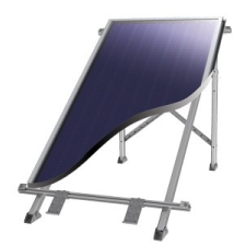 NEW ENERGY SID Síkkollektor napkollektor ALU szerelő keret és tartóláb sík felületre, 6 év garanciával! Lapos tetőhöz vagy talajra is állítható. napelem