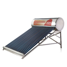 NEW ENERGY Vákuumcsöves napkollektor 15 csöves 150 l tartályos. A legjobb megoldás pl. medence mezőgazdasági vagy ipari víz fűtésre. napelem