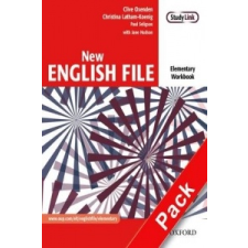 New English file elementary Workbook Key + CD ROM pack – Clive Oxenden,Christina Latham-Koenig idegen nyelvű könyv