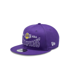 New Era los angeles lakers champions patch 9fifty baseball sapka unisex lila s/m