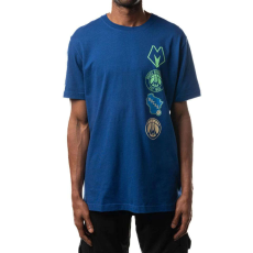 New Era nba23 ce sstee milwaukee bucks póló férfi kék m