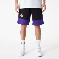 New Era nba colour block short los angeles lakers rövidnadrág férfi fekete xl