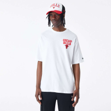 New Era nba script chicago bulls oversized póló unisex fehér xl férfi póló