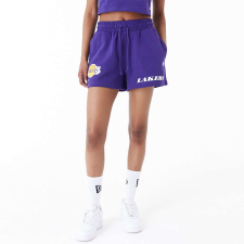 New Era nba team logo los angeles lakers rövidnadrág női lila xs női rövidnadrág