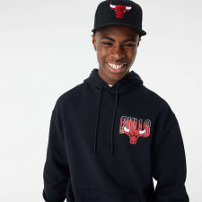 New Era pulover skyline graphic os hoody chicago bulls pulóver férfi fekete l férfi pulóver, kardigán