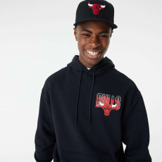 New Era pulover skyline graphic os hoody chicago bulls pulóver férfi fekete xl