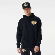New Era pulover skyline graphic os hoody los angeles lakers pulóver férfi fekete m