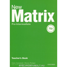 NEW MATRIX PRE-INTER TB nyelvkönyv, szótár
