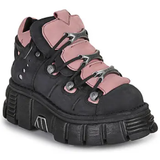 NEW ROCK Csizmák M-106-C26 Fekete 37 női csizma, bakancs