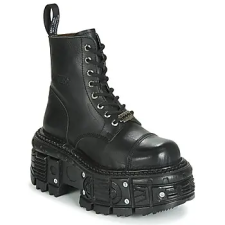 NEW ROCK Csizmák M-TANK083-C1 Fekete 36 női csizma, bakancs