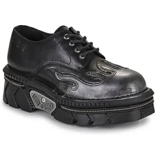 NEW ROCK Oxford cipők M-1553-S1 Fekete 44 férfi cipő