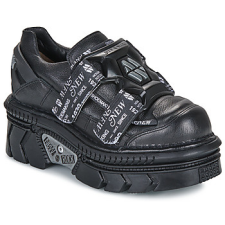 NEW ROCK Oxford cipők MET Fekete 38 női cipő