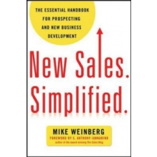  New Sales. Simplified. – Mike Weinberg idegen nyelvű könyv