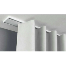 New Slim line - alumínium komplett függönysín szett fehér 120cm karnis, függönyrúd