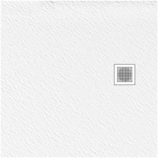 New Trendy Mori négyzet alakú zuhanytálca 90x90 cm fehér B-0433 kád, zuhanykabin