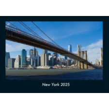 New York 2025 Fotokalender DIN A4 naptár, kalendárium