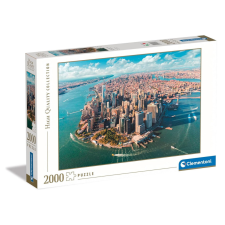  New York Lower Manhattan 2000 db-os puzzle Clementoni puzzle, kirakós