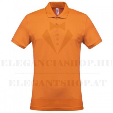  Newsmen férfi piké póló - Narancssárga férfi póló