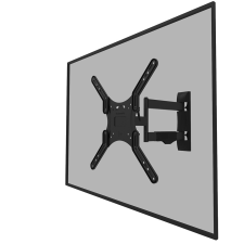 Newstar Neomounts WL40-550BL14 TV tartókeret 139,7 cm (55") Fekete (WL40-550BL14) tv állvány és fali konzol