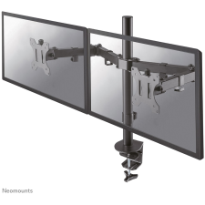 Newstar Tischhalterung für zwei Flachbildschirme bis 32" 8KG FPMA-D550DBLACK Neomounts (FPMA-D550DBLACK) monitor kellék