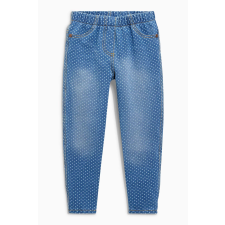 Next nadrág farmer jeggings pöttyös 18-24 hó (92 cm) gyerek nadrág