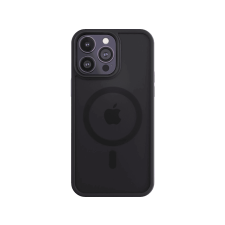 NEXT-ONE NEXT ONE MagSafe kompatibilis szilikon tok iPhone14 Pro telefonhoz, fekete (IPH-14PRO-MAGSF-MISTCASE-BLK) tok és táska