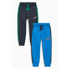 Next tréning nadrág szett/2db Versenyautó mintákkal 6-9 hó (74 cm) gyerek ruha szett