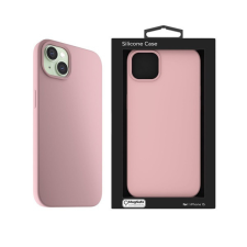 Nextone IPH-15-MAGSAFE-PINK iPhone 15 rózsaszín szilikon MagSafe hátlap tok és táska