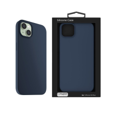 Nextone iph-15plus-magsafe-blue iphone 15 plus kék szilikon magsafe hátlap tok és táska
