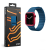 Nextone Next One Apple Watch S1/2/3/4/5/SE1/6/7/8/9/10/SE2 Bőr Okosóra szíj 42/44/45 mm - Kék (AW-4244-LTHR-BLU)