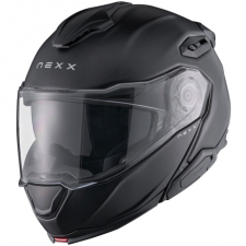 Nexx X.Lifetour Plain felnyitható motoros bukósisak matt fekete bukósisak