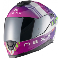Nexx Y.100R Fade zárt motoros bukósisak lila-fehér bukósisak