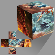  NeZha Retro Kocka No. 15 kreatív és készségfejlesztő