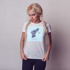 NFT Pisztolyos Póló - Unisex ajándéktárgy