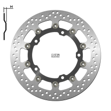 NG Brake Disc NG BRAKES lebegő féktárcsa - 1708G egyéb motorkerékpár alkatrész