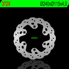 NG Brake Disc NG BRAKES Petal Fix Féktárcsa - 372X egyéb motorkerékpár alkatrész