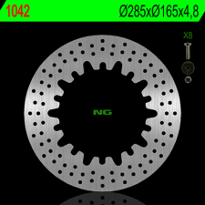 NG Brake Disc NG FÉKEK Fix Fék Tárcsa - 1042 egyéb motorkerékpár alkatrész