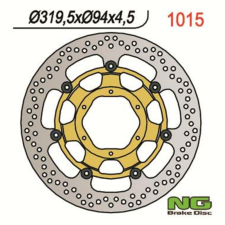 NG Brake Disc NG FÉKEK Úszó - 1015 egyéb motorkerékpár alkatrész