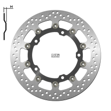 NG BRAKES lebegő féktárcsa - 1708G motorkerékpár féktárcsa