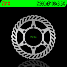NG BRAKES Petal Fix Féktárcsa - 731X motorkerékpár féktárcsa