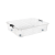 nHG IRIS Home Box Bedroller 49 literes tárolódoboz zárható tetővel, ágy alá, kerekekkel 22430800 (22430800)