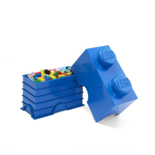 nHG Lego tárolódoboz 2x1, kék (2,6 literes) 40021731 bútor