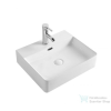 Niagara Wellness ISABEL pultra vagy falra szerelhető mosdó 50x40x12,5 cm