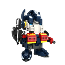 Nice Group Heroes Bricks építőkockák, Robot fővezér Nice Group barkácsolás, építés